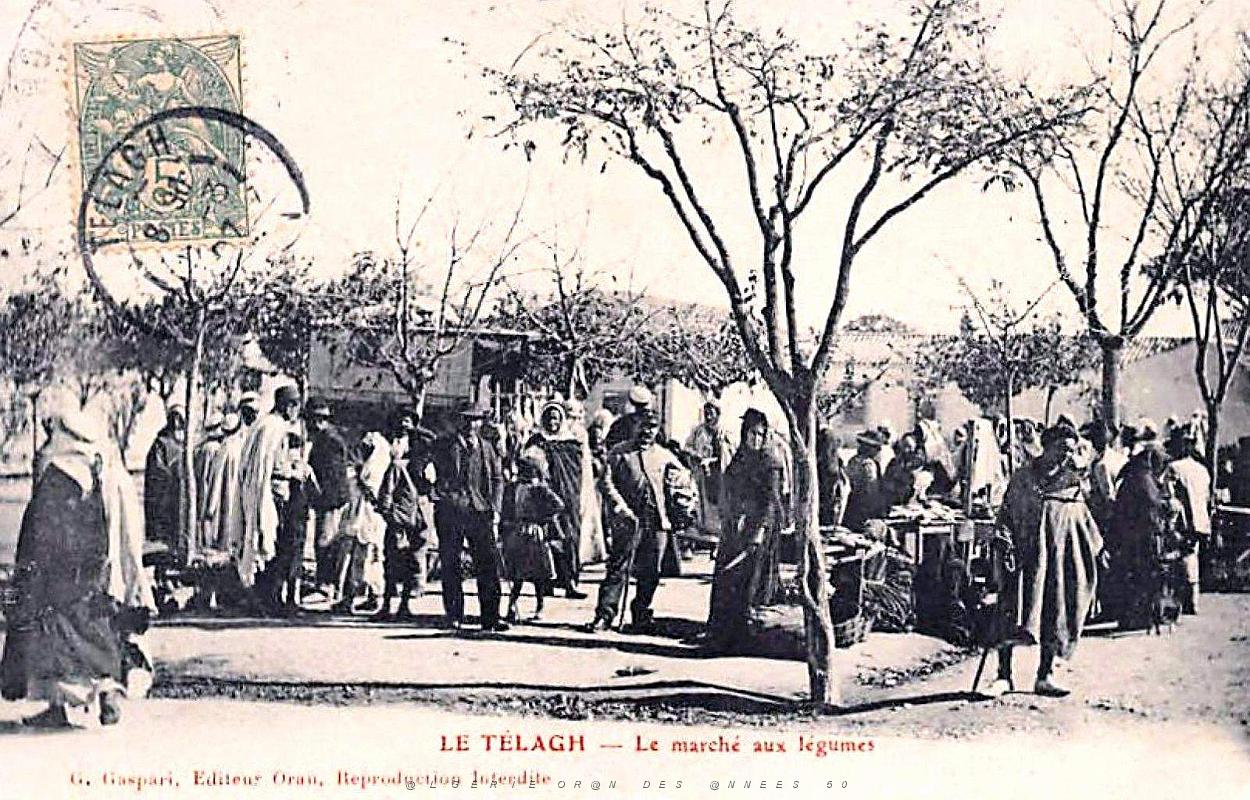 Le Telagh - Marche aux Legumes - 1907.jpg